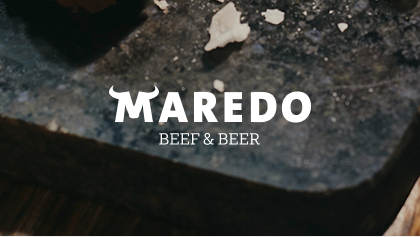 MAREDO Logo Beef and Beer Kontrast 2